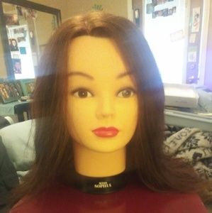 Miss sophia cosmetology manican head